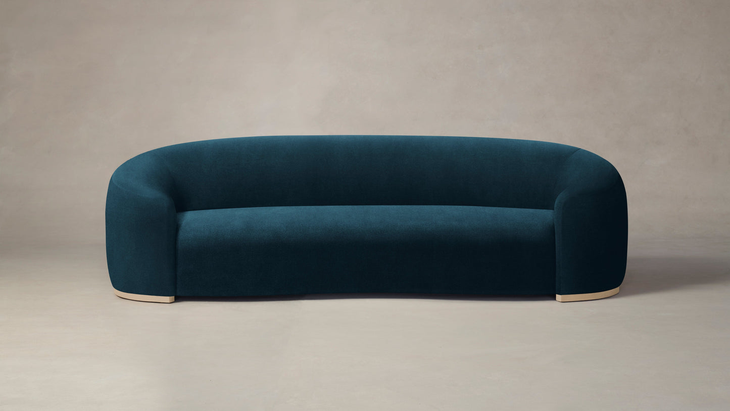 The Chelsea - Performance Velvet Lagoon Sofa