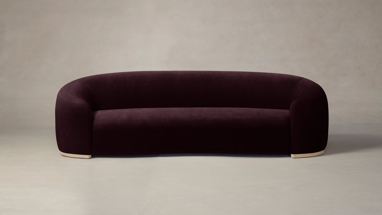 The Chelsea - Performance Velvet Merlot Sofa
