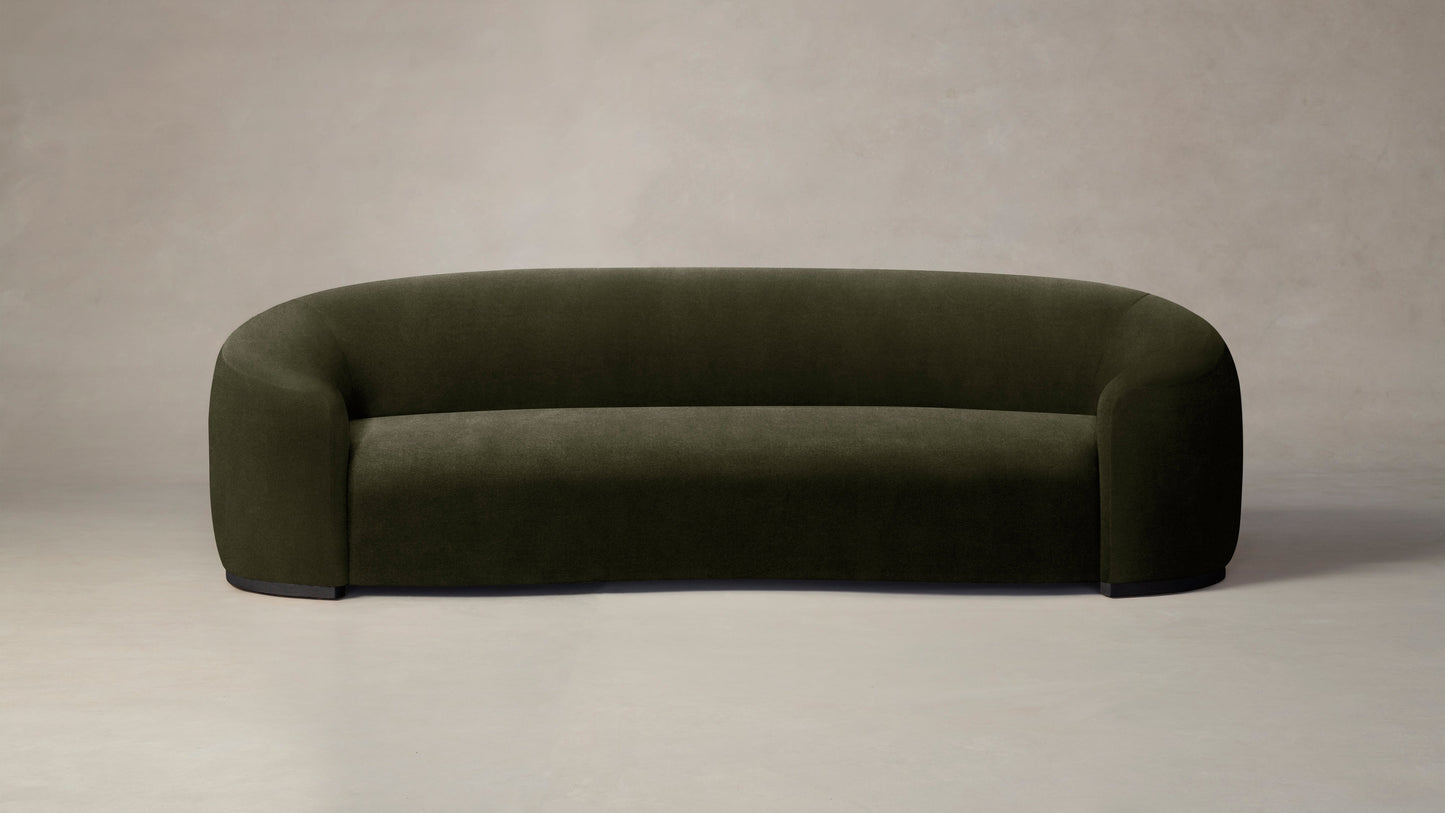 The Chelsea - Performance Velvet Olive Sofa