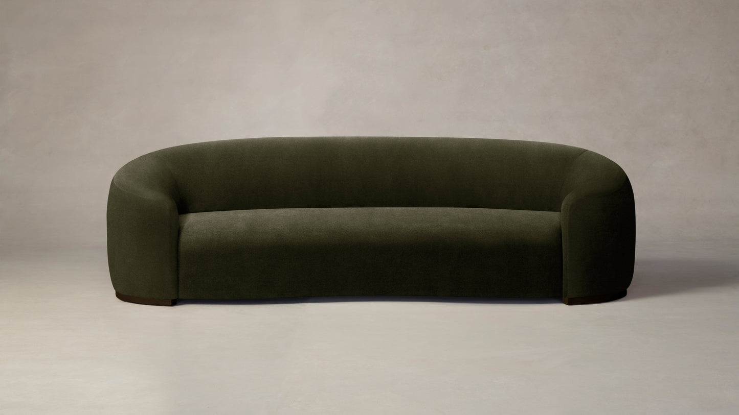 The Chelsea - Performance Velvet Olive Sofa