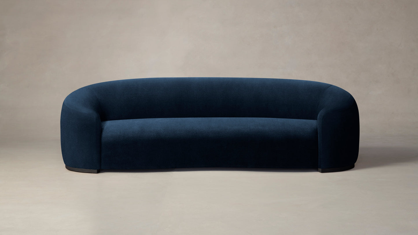 The Chelsea - Performance Velvet Sapphire Sofa