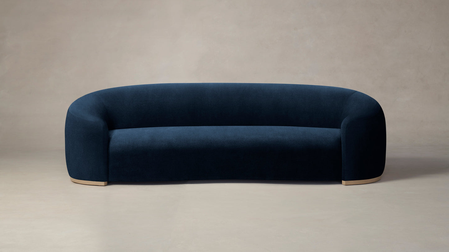The Chelsea - Performance Velvet Sapphire Sofa