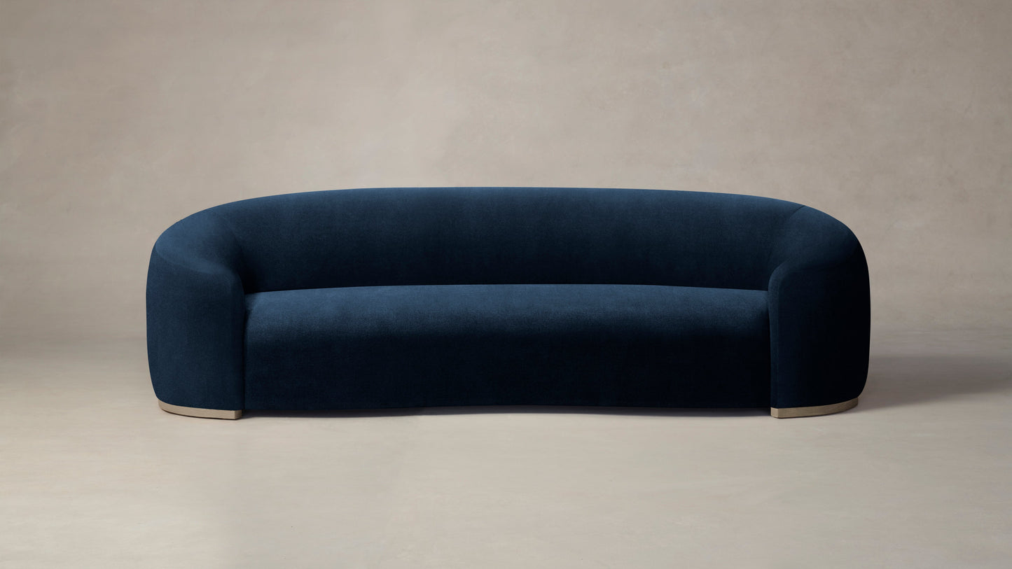 The Chelsea - Performance Velvet Sapphire Sofa