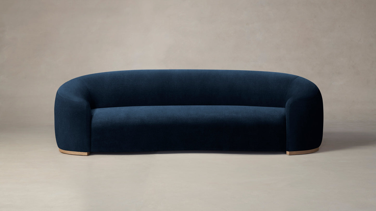 The Chelsea - Performance Velvet Sapphire Sofa