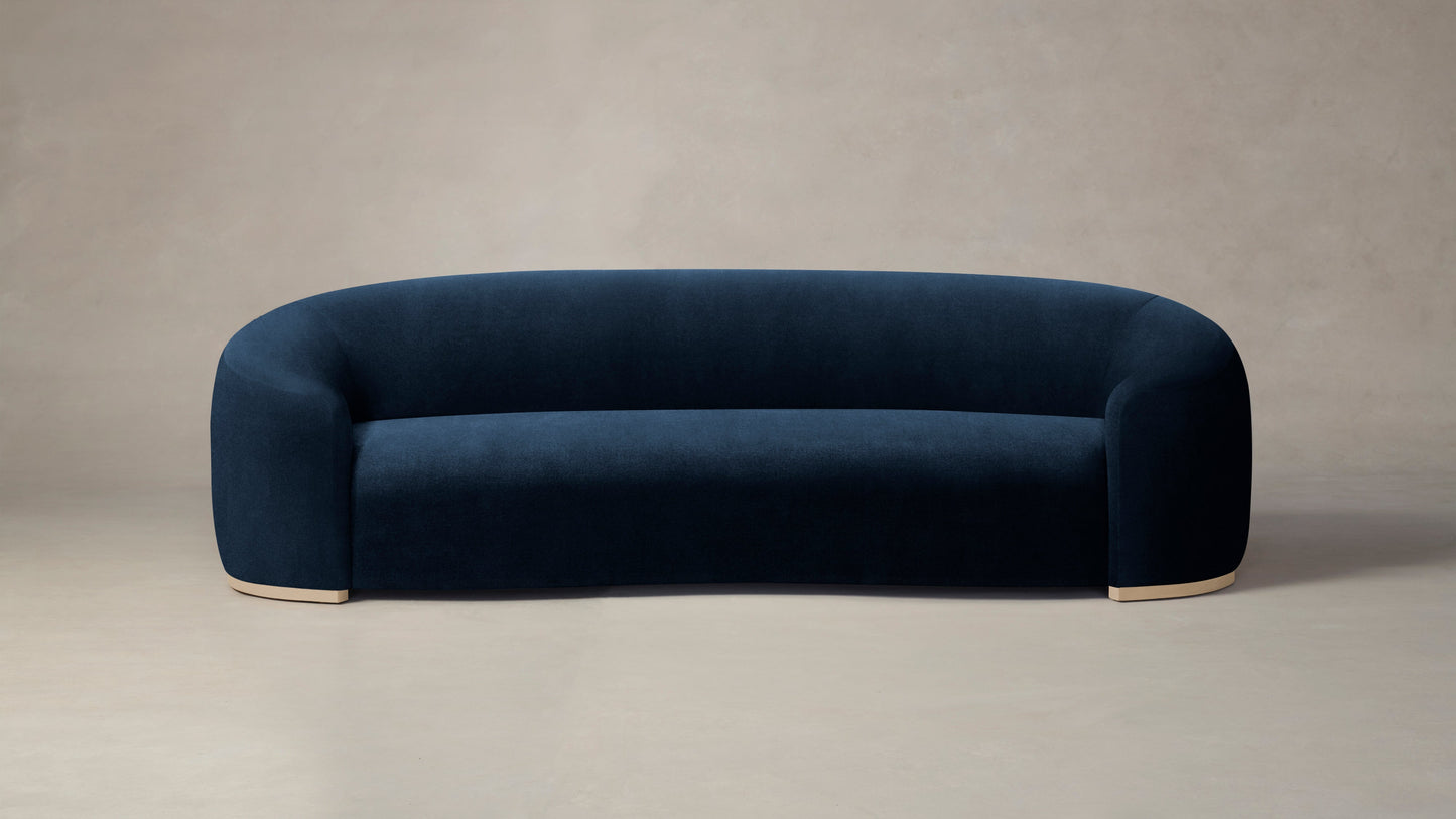 The Chelsea - Performance Velvet Sapphire Sofa
