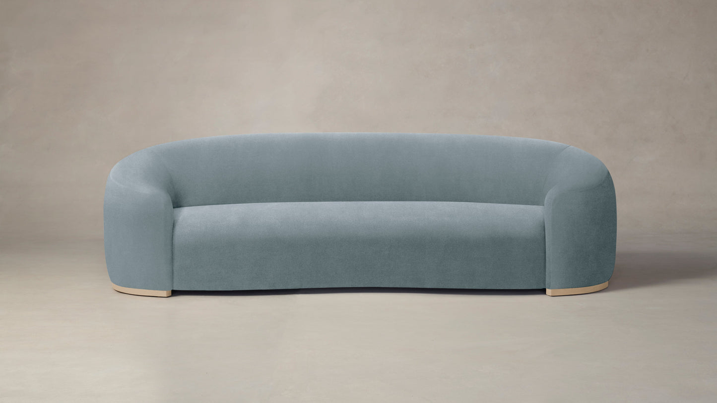 The Chelsea - Performance Velvet Sky Sofa