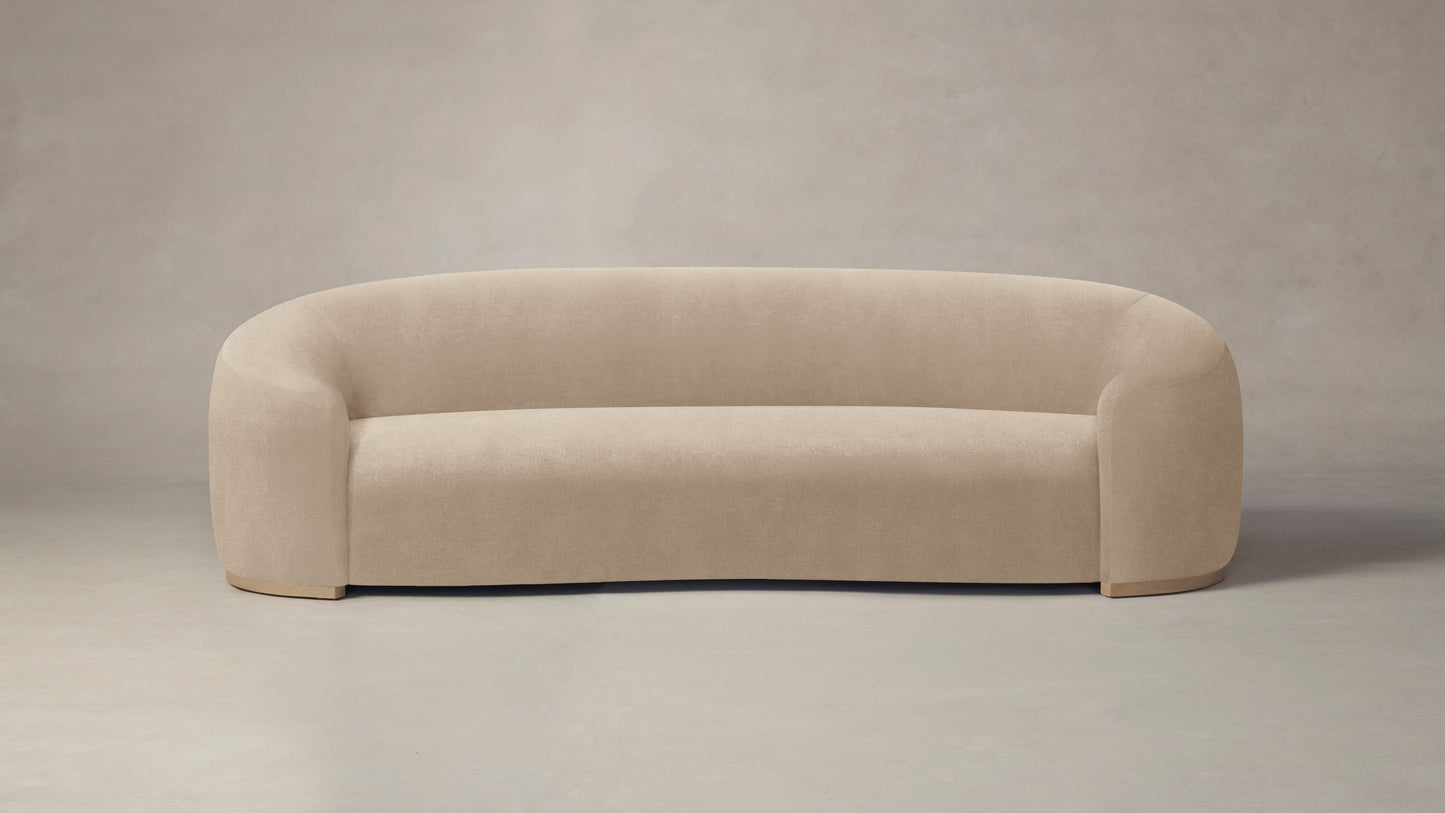The Chelsea - Performance Velvet Taupe Sofa