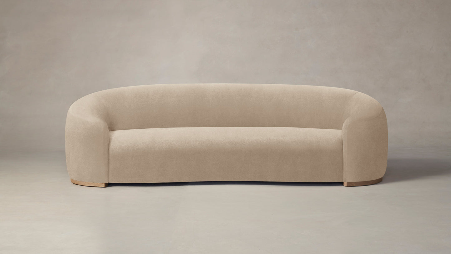 The Chelsea - Performance Velvet Taupe Sofa