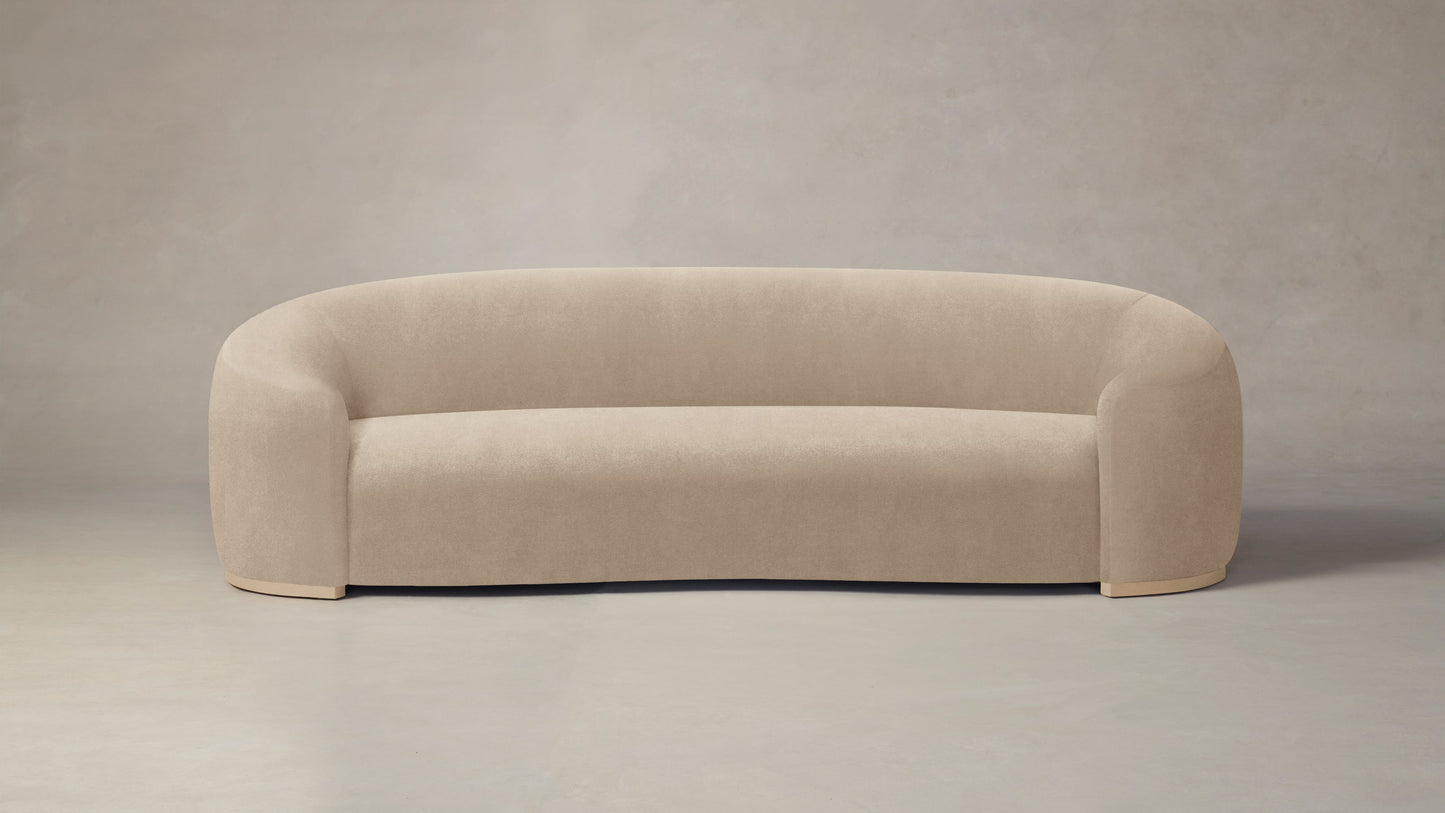 The Chelsea - Performance Velvet Taupe Sofa