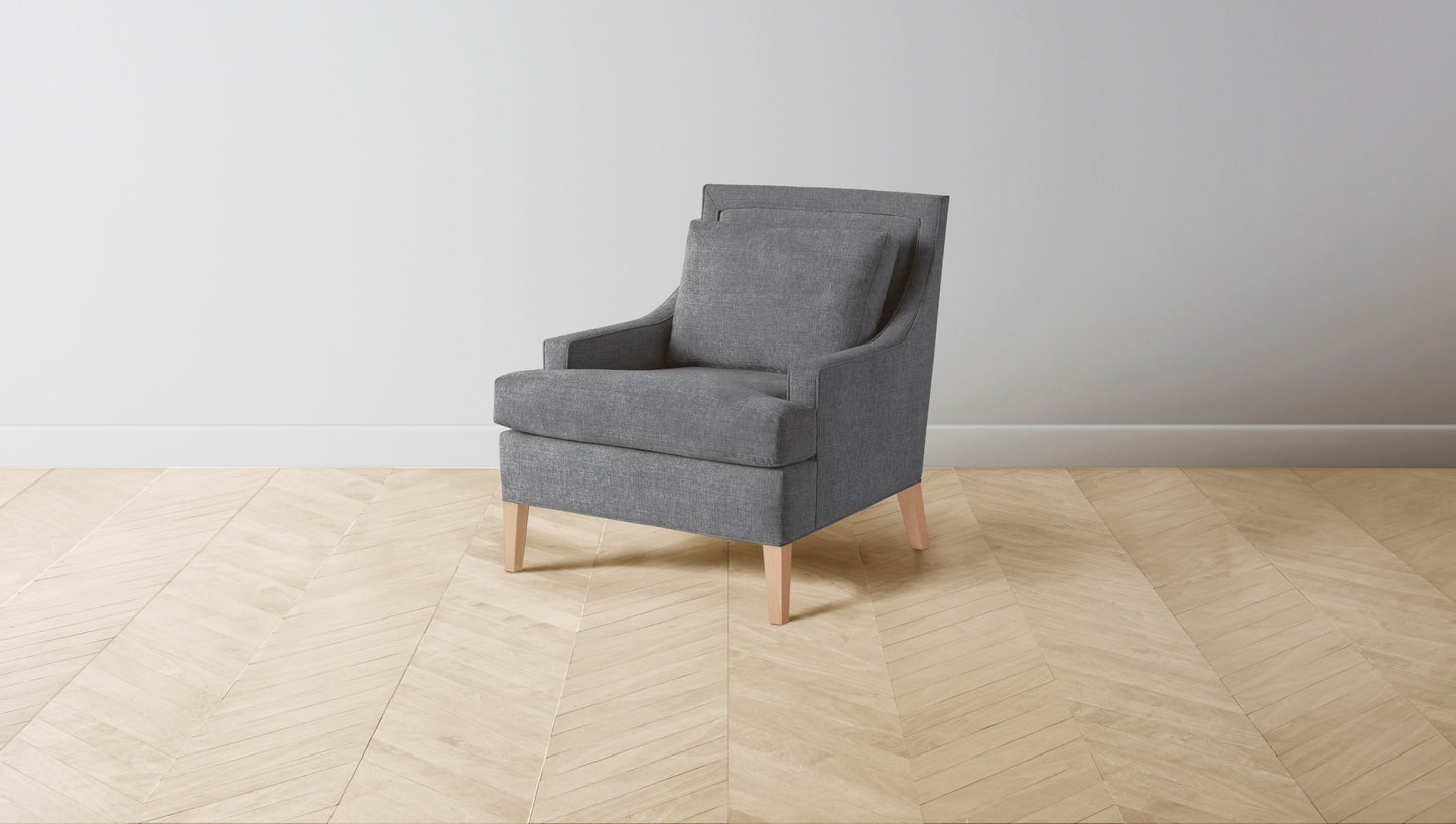 The Downing - Performance Melange Weave Night Chair