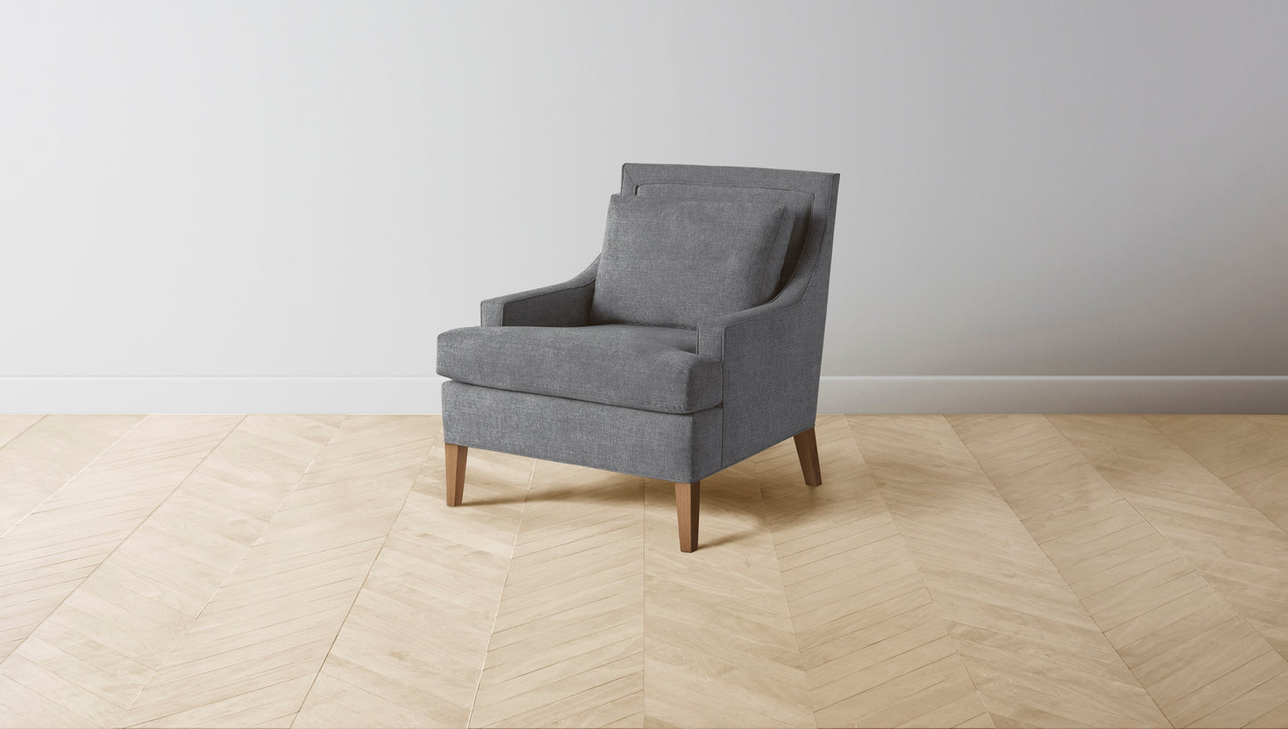 The Downing - Performance Melange Weave Night Chair