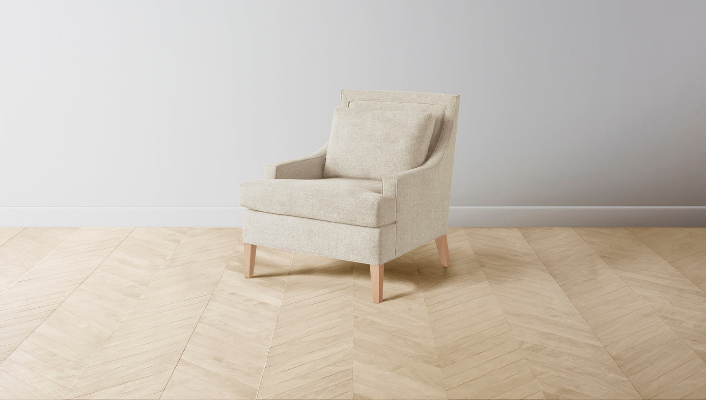 The Downing - Performance Melange Weave Shell Chair