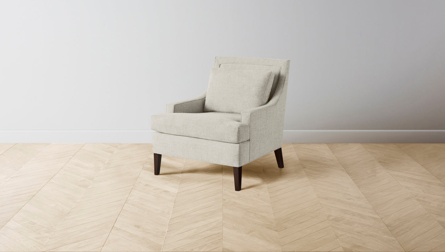The Downing - Performance Stonewashed Linen Dew Chair