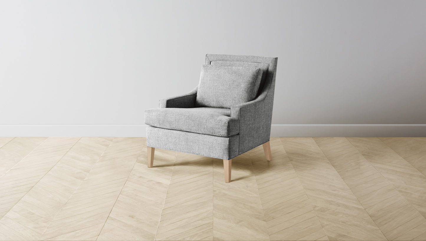 The Downing - Performance Textured Tweed Alpine Chair