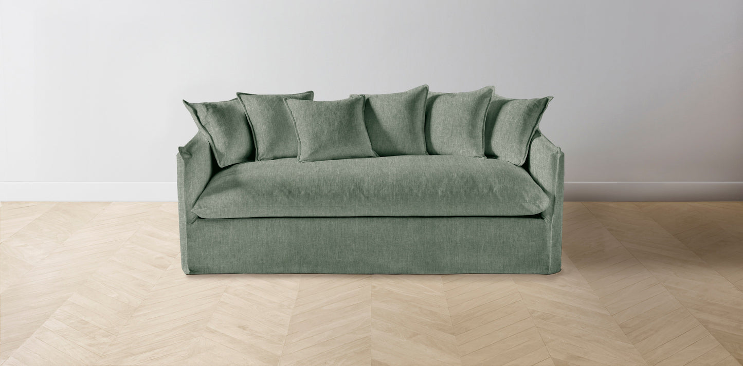 The Dune - Performance Stonewashed Linen Aspen Sofa