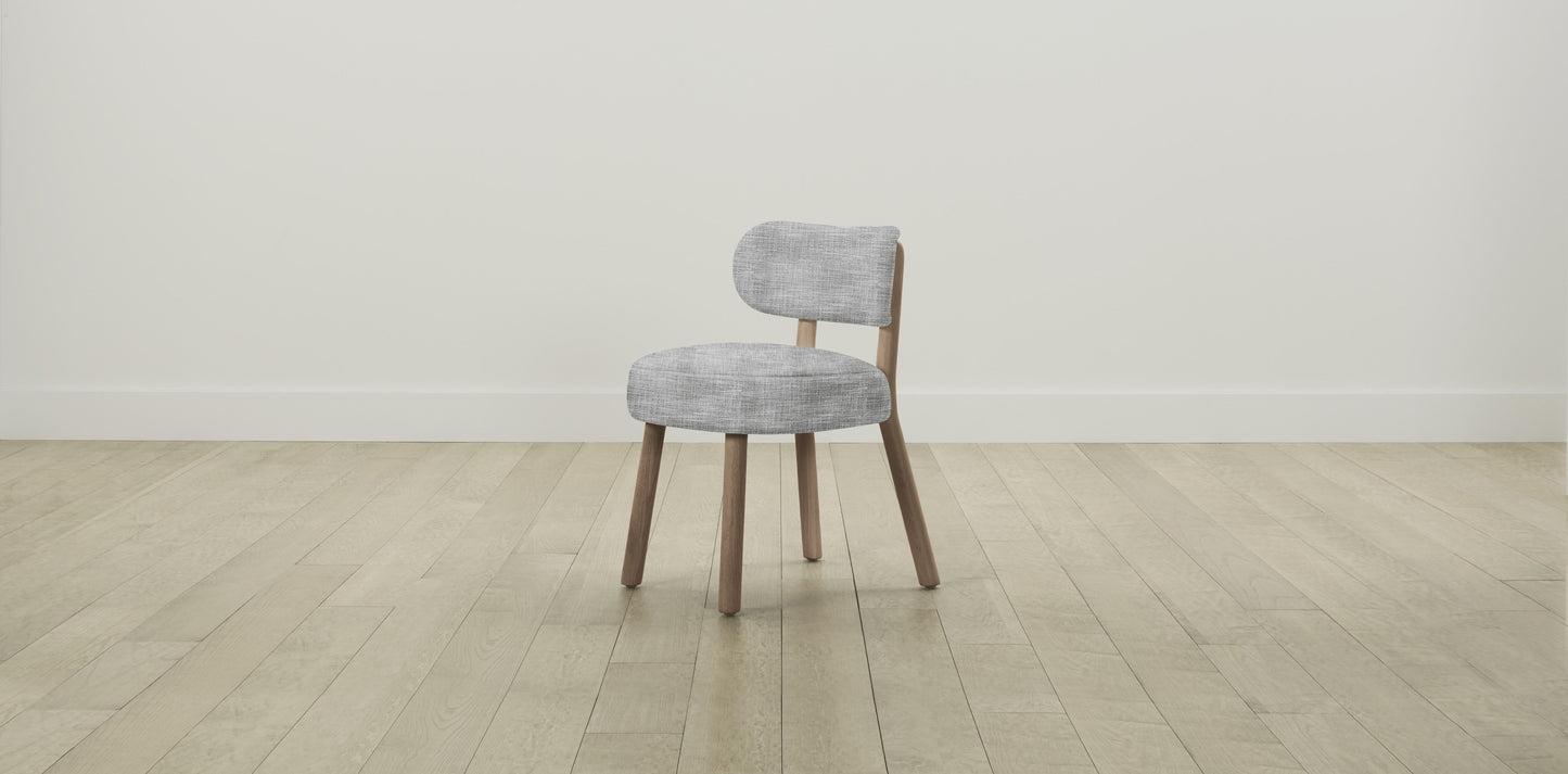 The Jane - Performance Textured Tweed Alpine Dining Chair