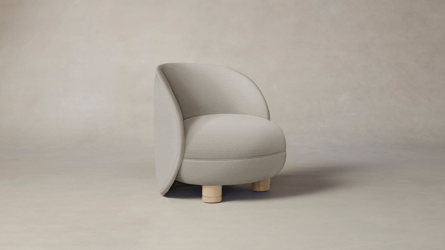 The Laight - Performance Textured Linen Flax Chair
