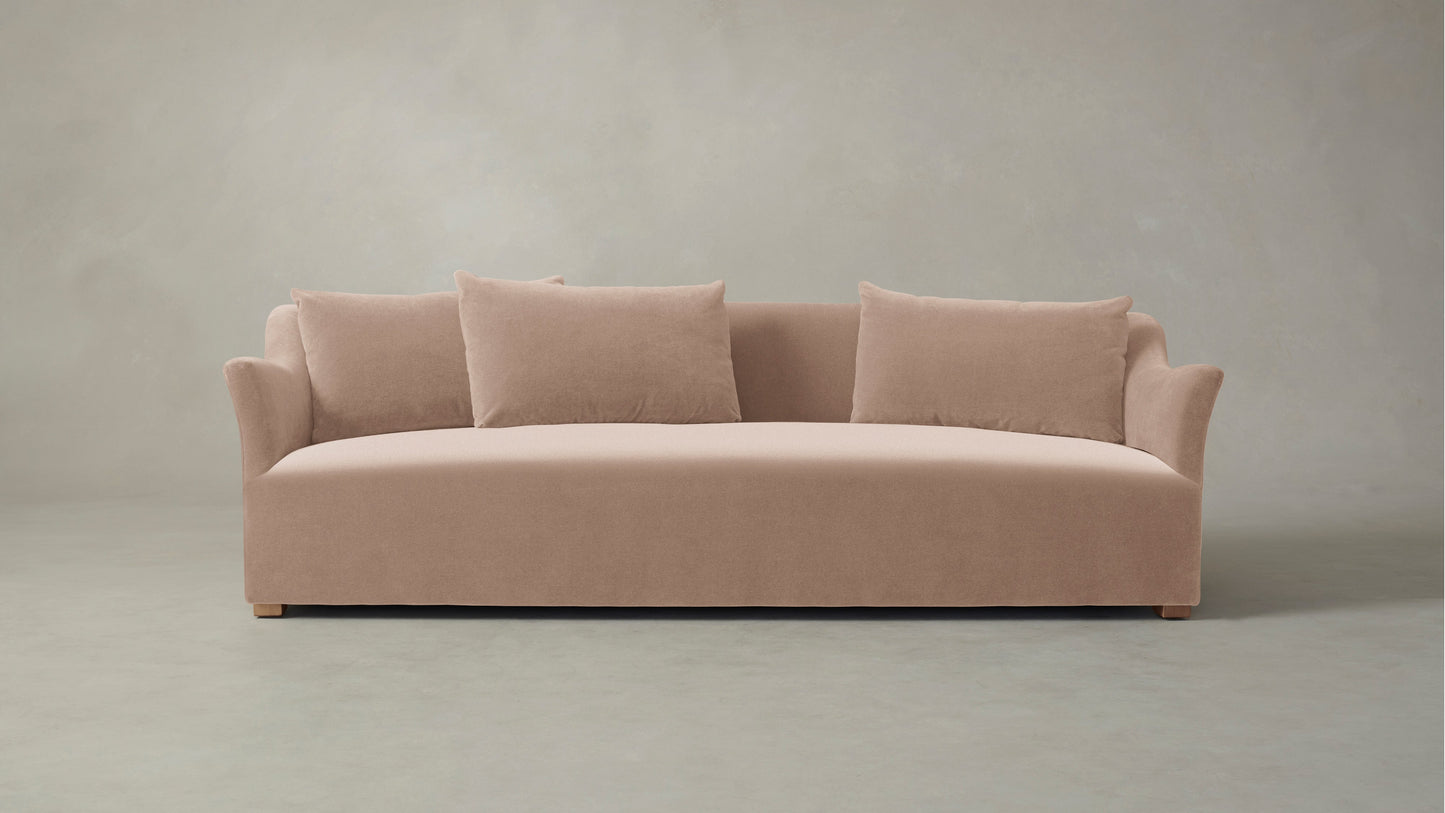 The Lenox - Performance Velvet Dusty Rose Sofa