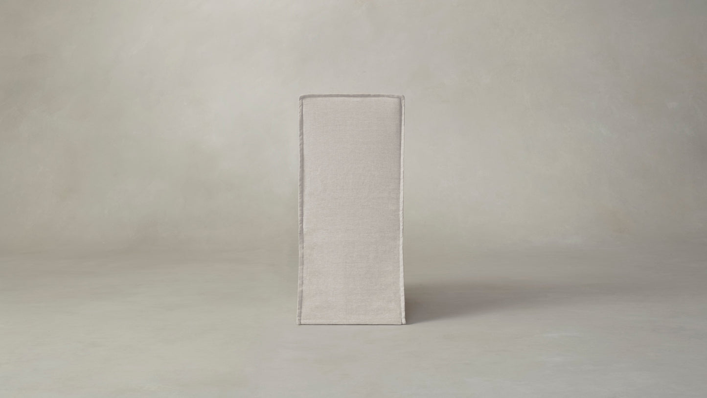 The Beacon - Performance Stonewashed Linen Dew Dining Chair