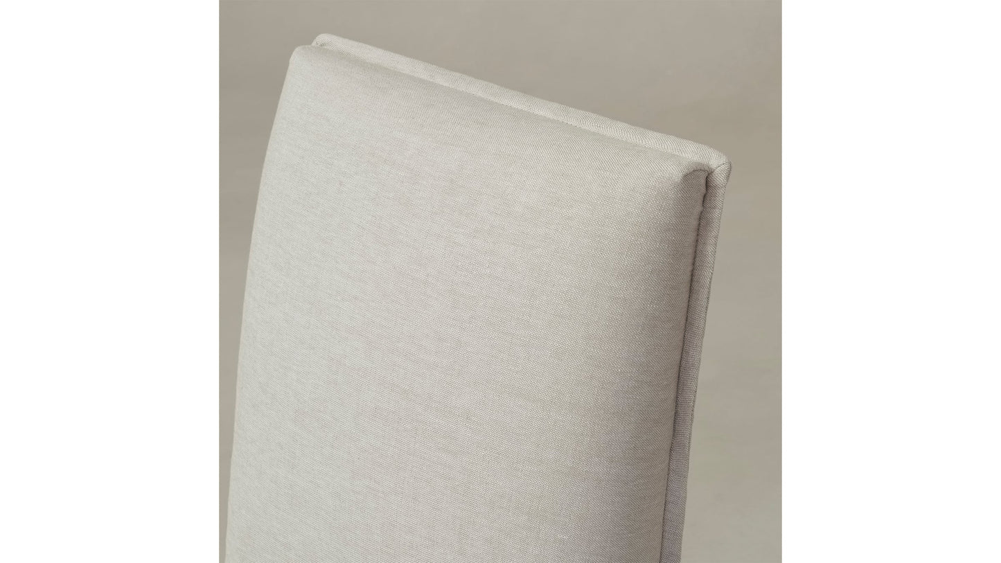The Beacon - Performance Stonewashed Linen Dew Dining Chair