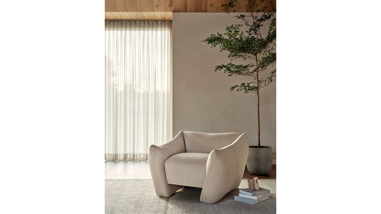 The Bond - Tuscan Leather Camel Chair
