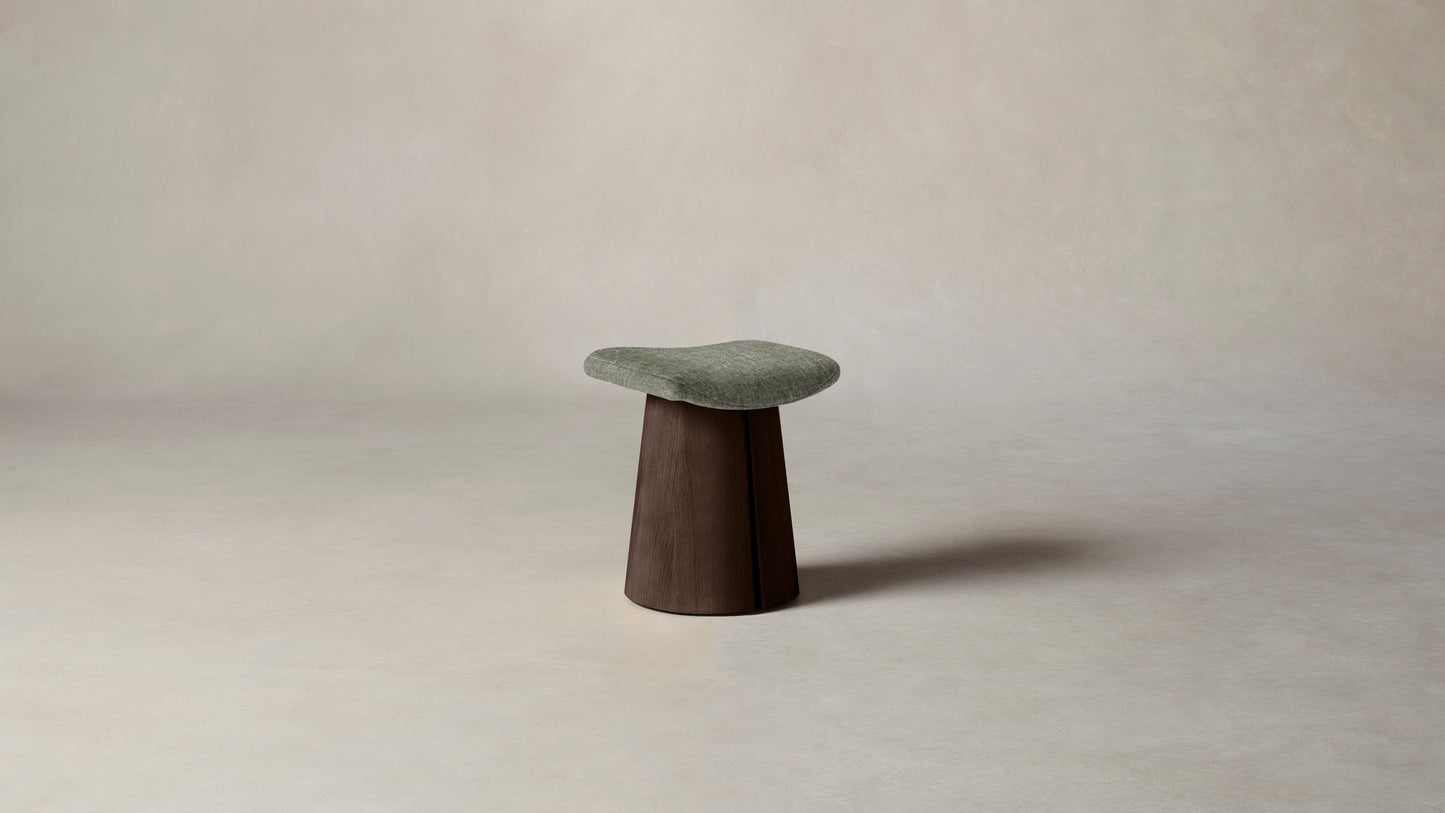The Weston - Belgian Linen Thyme Accent Stool