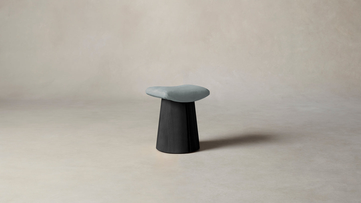 The Weston - Nubuck Leather Tide Accent Stool