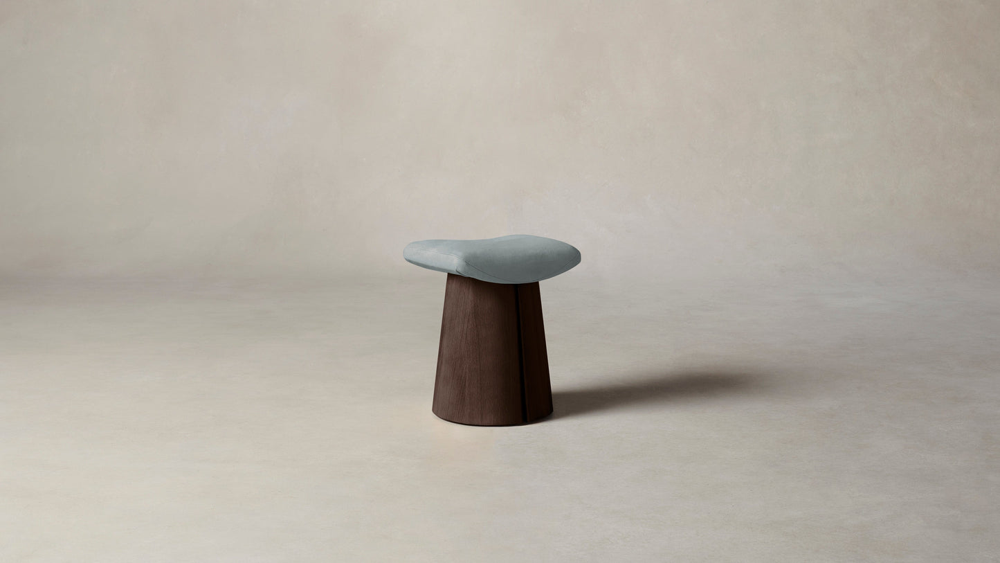 The Weston - Nubuck Leather Tide Accent Stool
