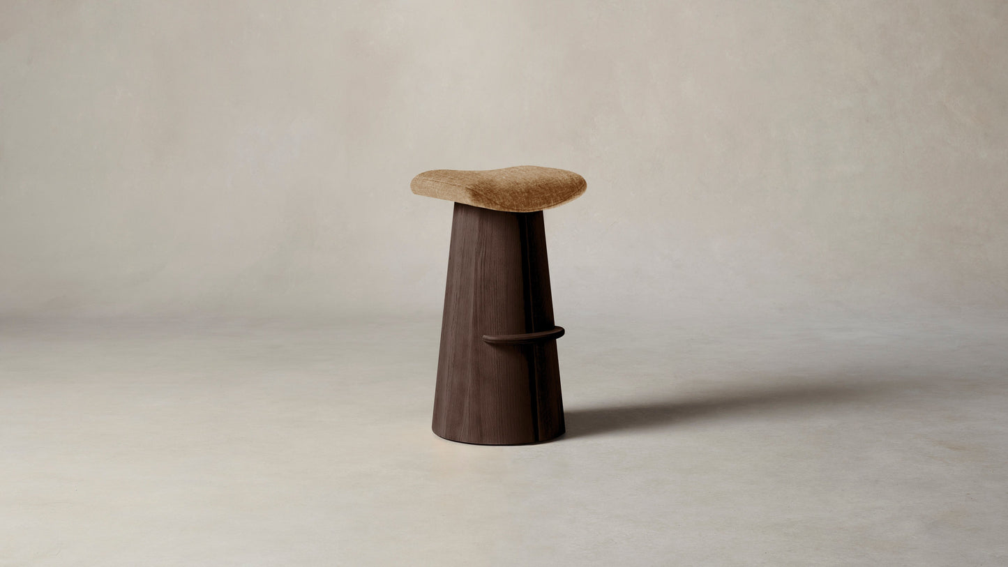 The Weston - Belgian Linen Chai Bar and Counter Stool