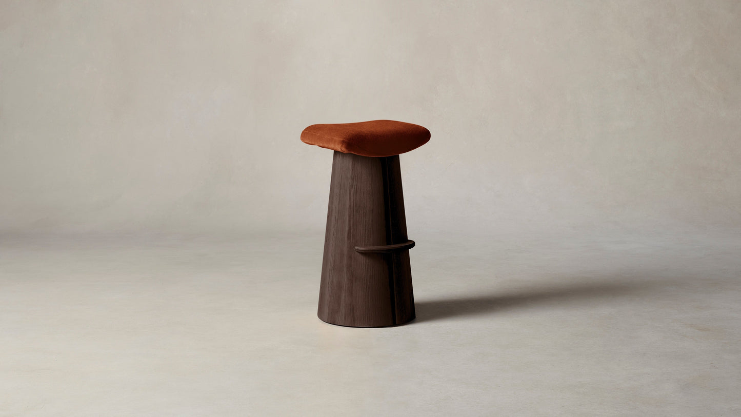 The Weston - Mohair Spice Bar and Counter Stool