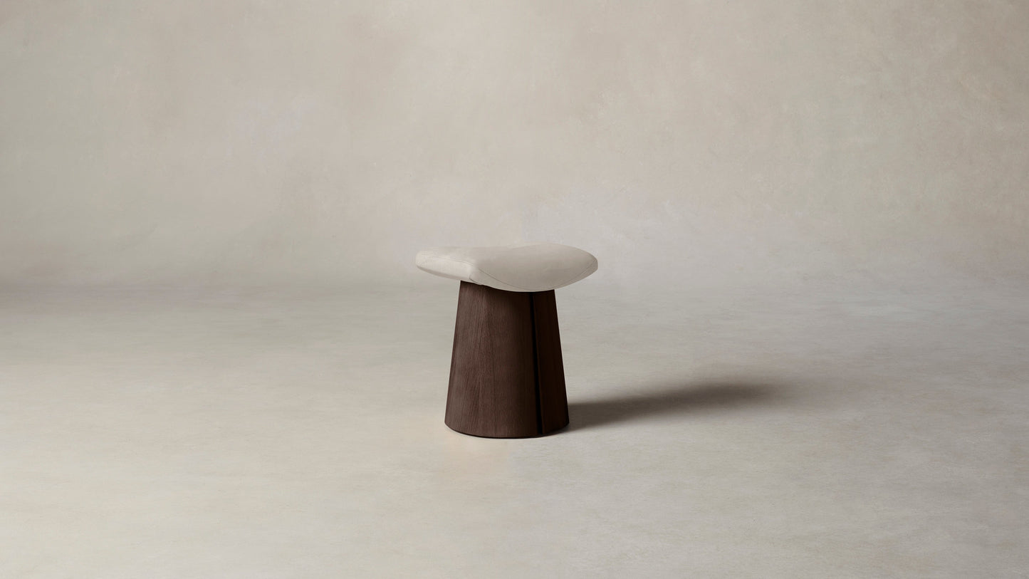 The Weston - Nubuck Leather Sail Stool