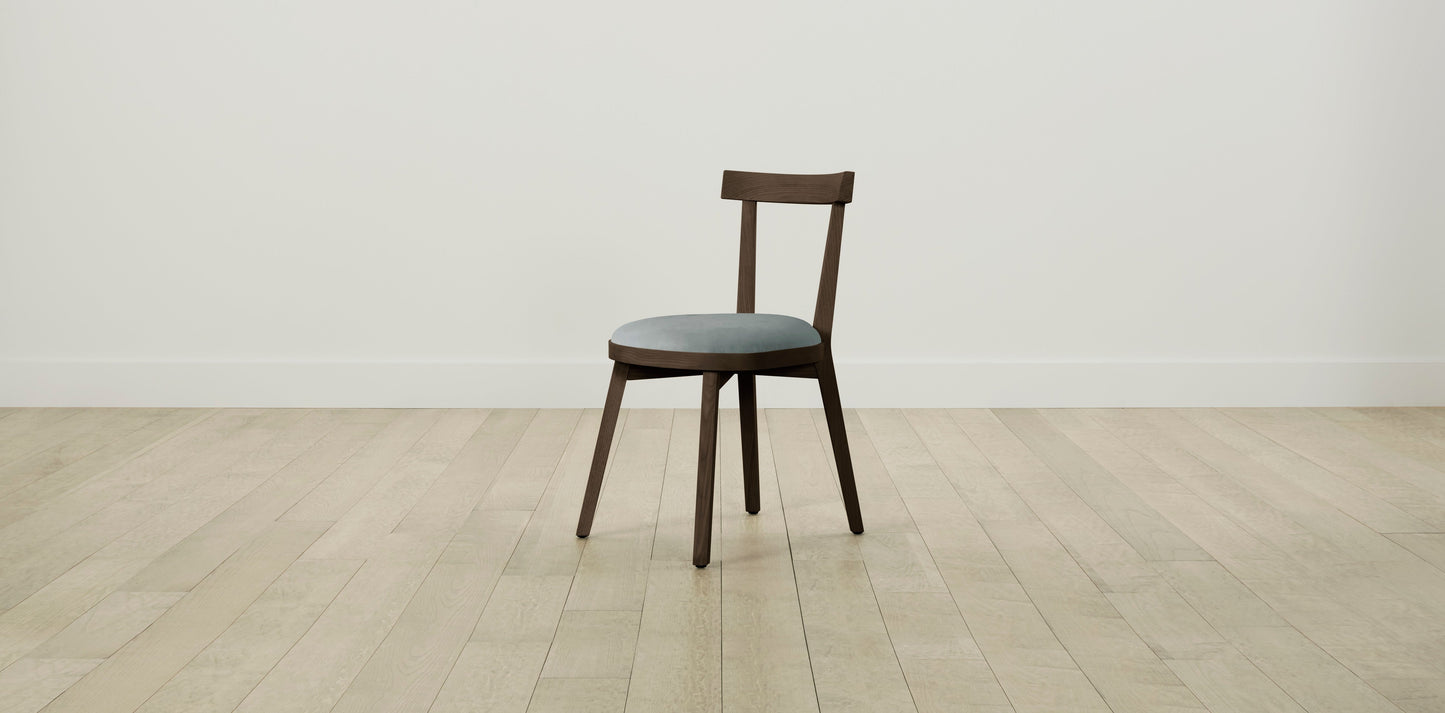 The Allen  - Nubuck Leather Tide Dining Chair