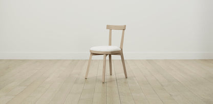 The Allen  - Performance Chevron Powder Dining Chair