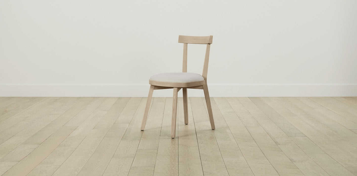 The Allen  - Performance Linen Oyster Dining Chair