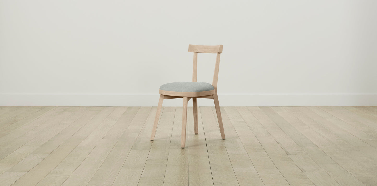 The Allen  - Performance Melange Weave Seaglass Dining Chair