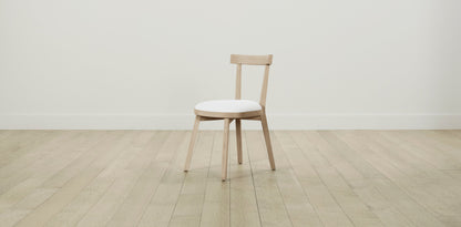 The Allen  - Performance Textured Linen Bone Dining Chair