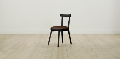 The Allen  - Tuscan Leather Bourbon Dining Chair