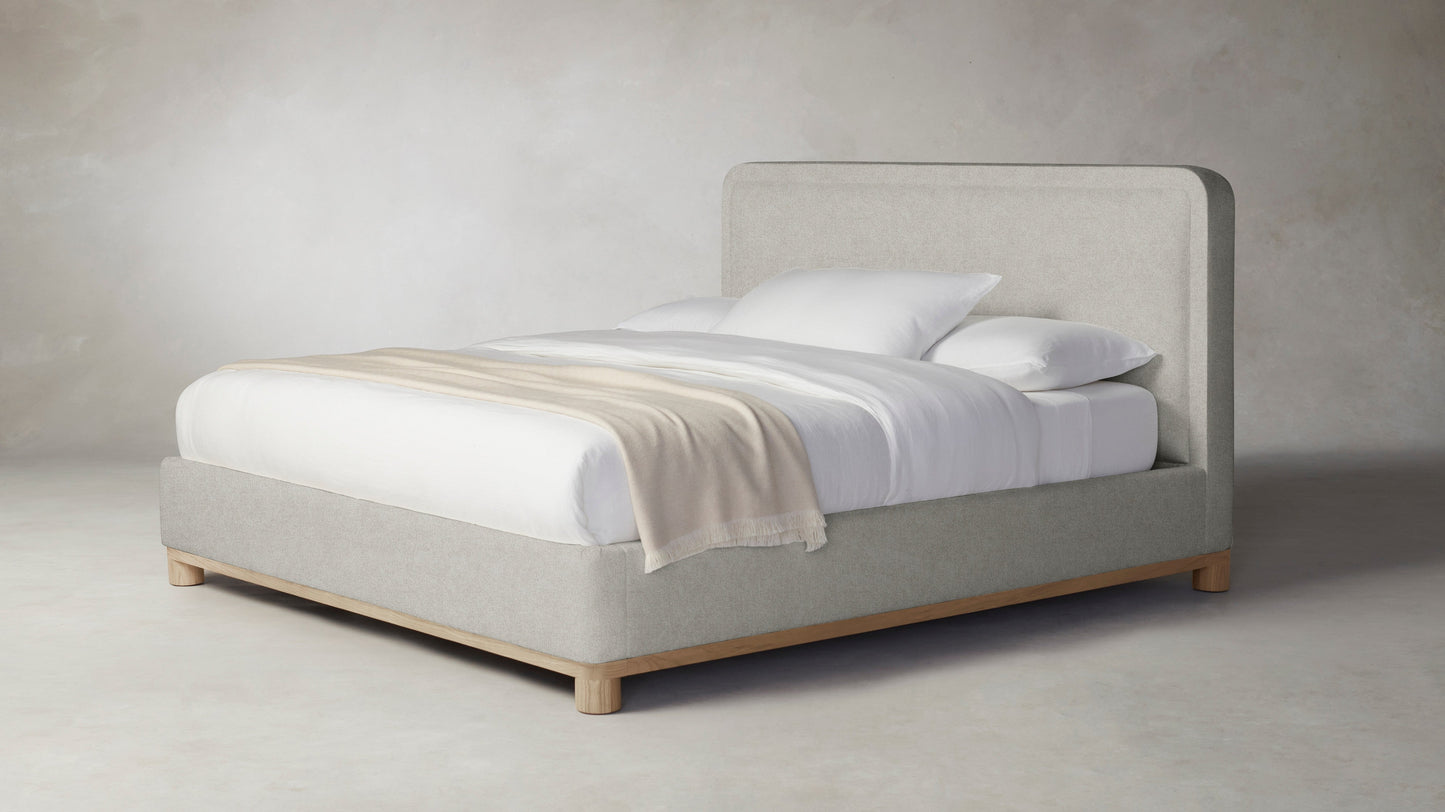 The Kent  - Merino Dusk Bed - 41" Headboard