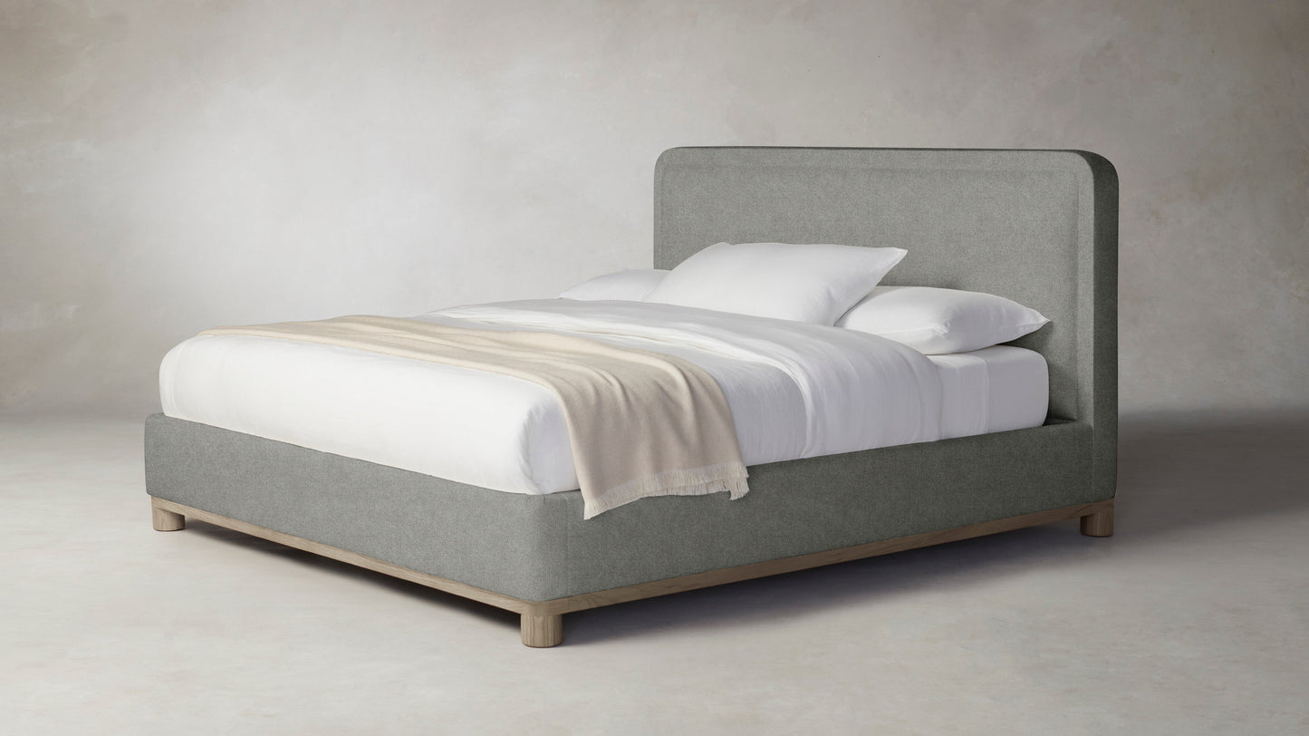 The Kent  - Merino Granite Bed - 47" Headboard