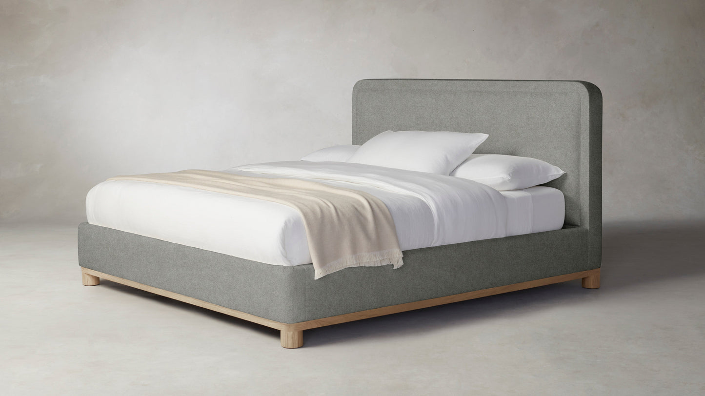 The Kent  - Merino Granite Bed - 47" Headboard