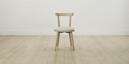 The Allen  - Performance Linen Oyster Dining Chair