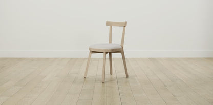 The Allen  - Performance Linen Oyster Dining Chair