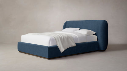 The Smith  - Performance Tweed Denim Bed - 42" Headboard