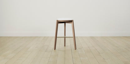 The Stanton with Onyx - Performance Textured Linen Bone Bar and Counter Stool