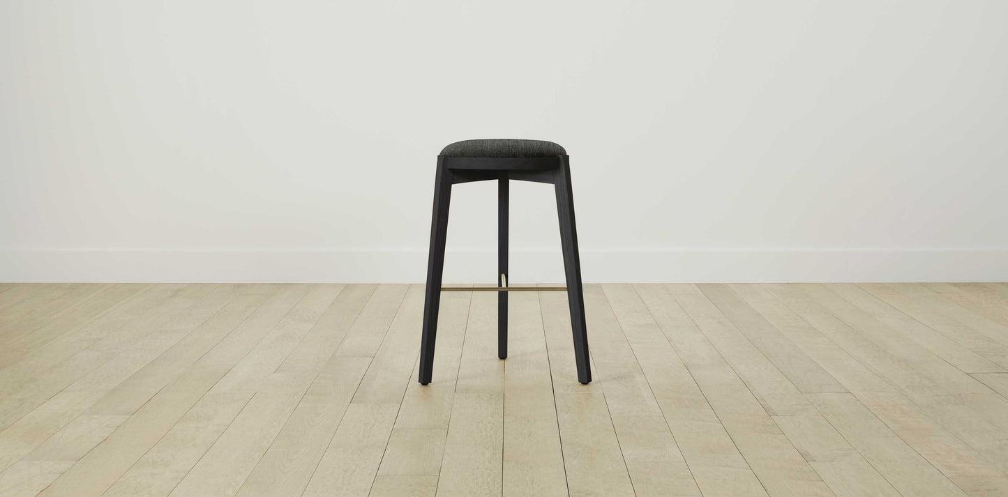 The Stanton with Onyx - Performance Tweed Char Bar and Counter Stool