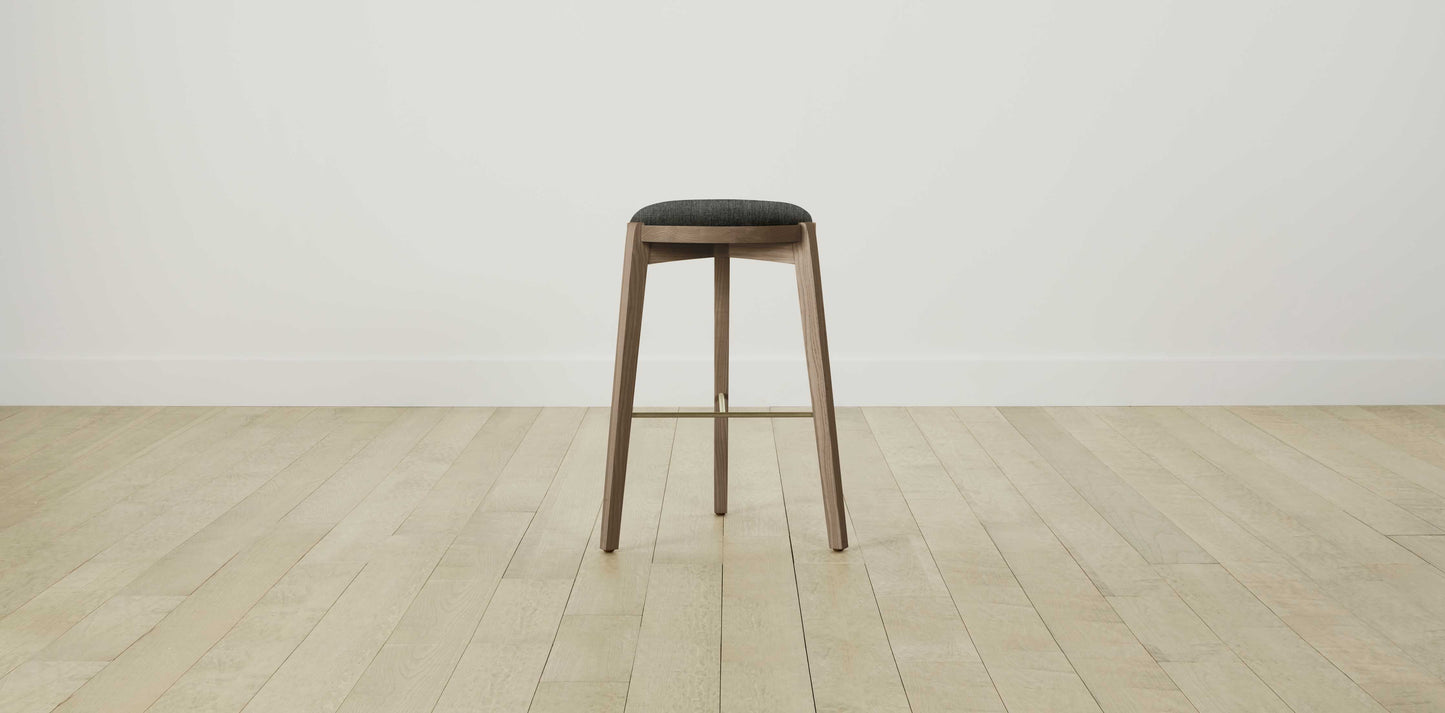 The Stanton with Onyx - Performance Tweed Char Bar and Counter Stool