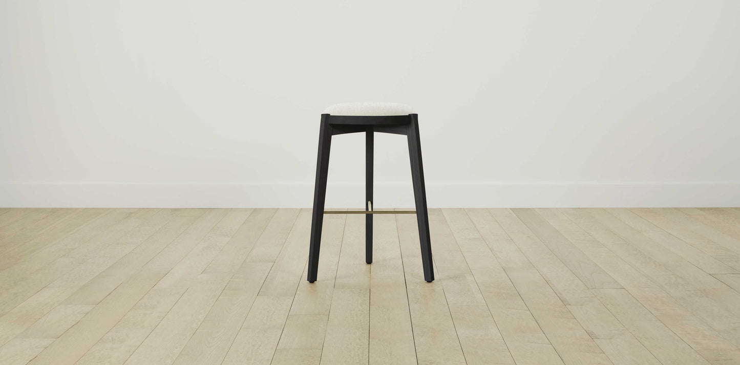 The Stanton with Onyx - Performance Tweed Salt Bar and Counter Stool