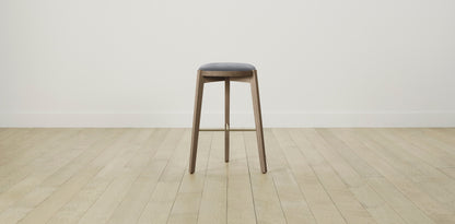 The Stanton with Onyx - Performance Velvet Lunar Bar and Counter Stool