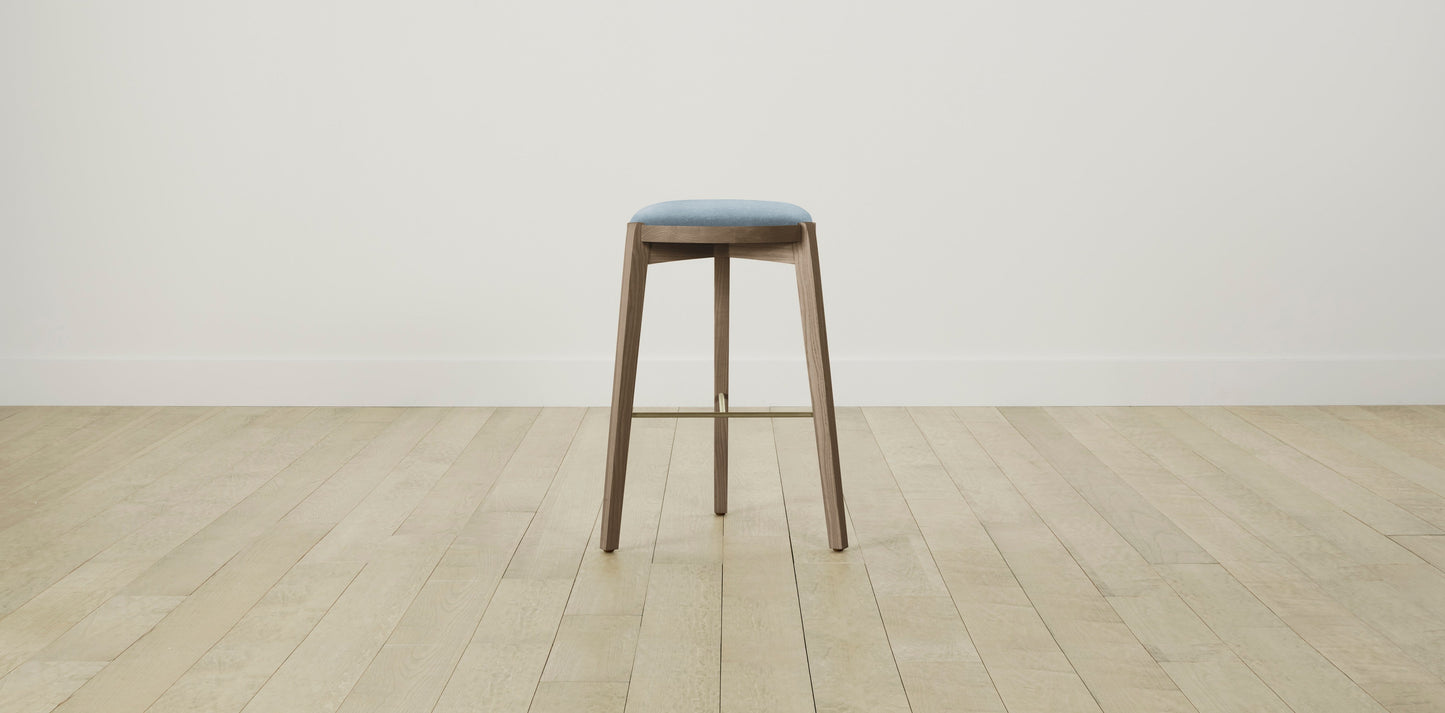 The Stanton with Onyx - Performance Velvet Sky Bar and Counter Stool