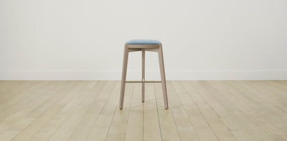 The Stanton with Onyx - Performance Velvet Sky Bar and Counter Stool